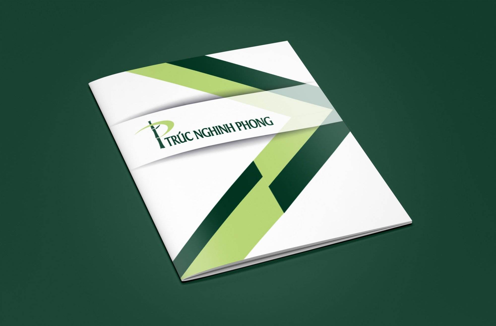 Thiết kế bộ nhận diện thương hiệu công ty xây dựng Trúc Nghinh Phong