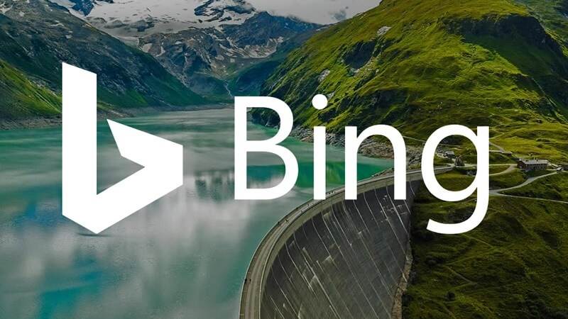 Bộ nhận diện thương hiệu của công cụ tìm kiếm Bing