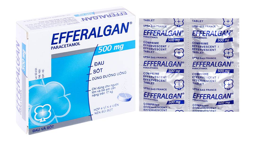 Tham khảo mẫu thiết kế Bao bì thuốc Efferalgan