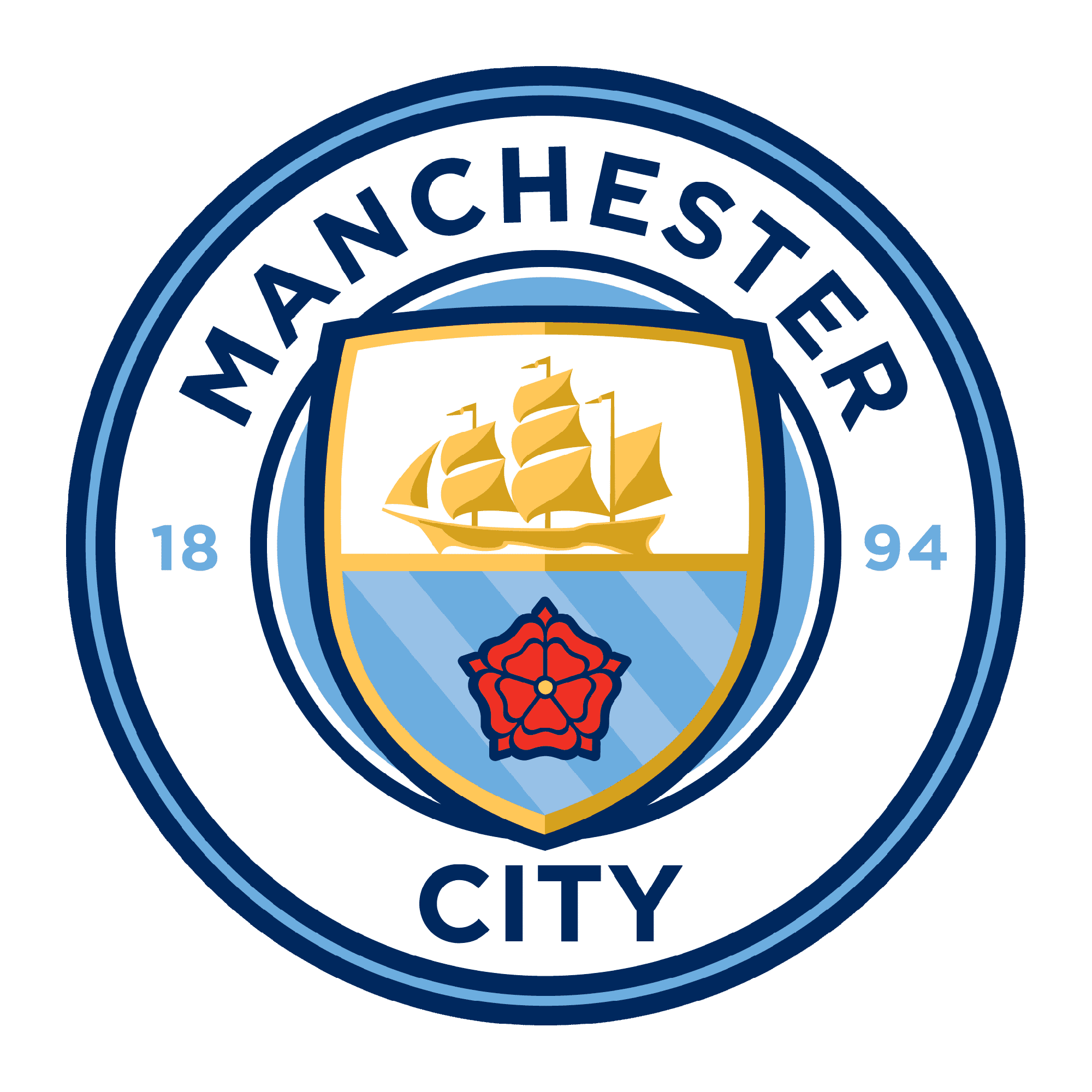 Mẫu thiết kế logo CLB Manchester City