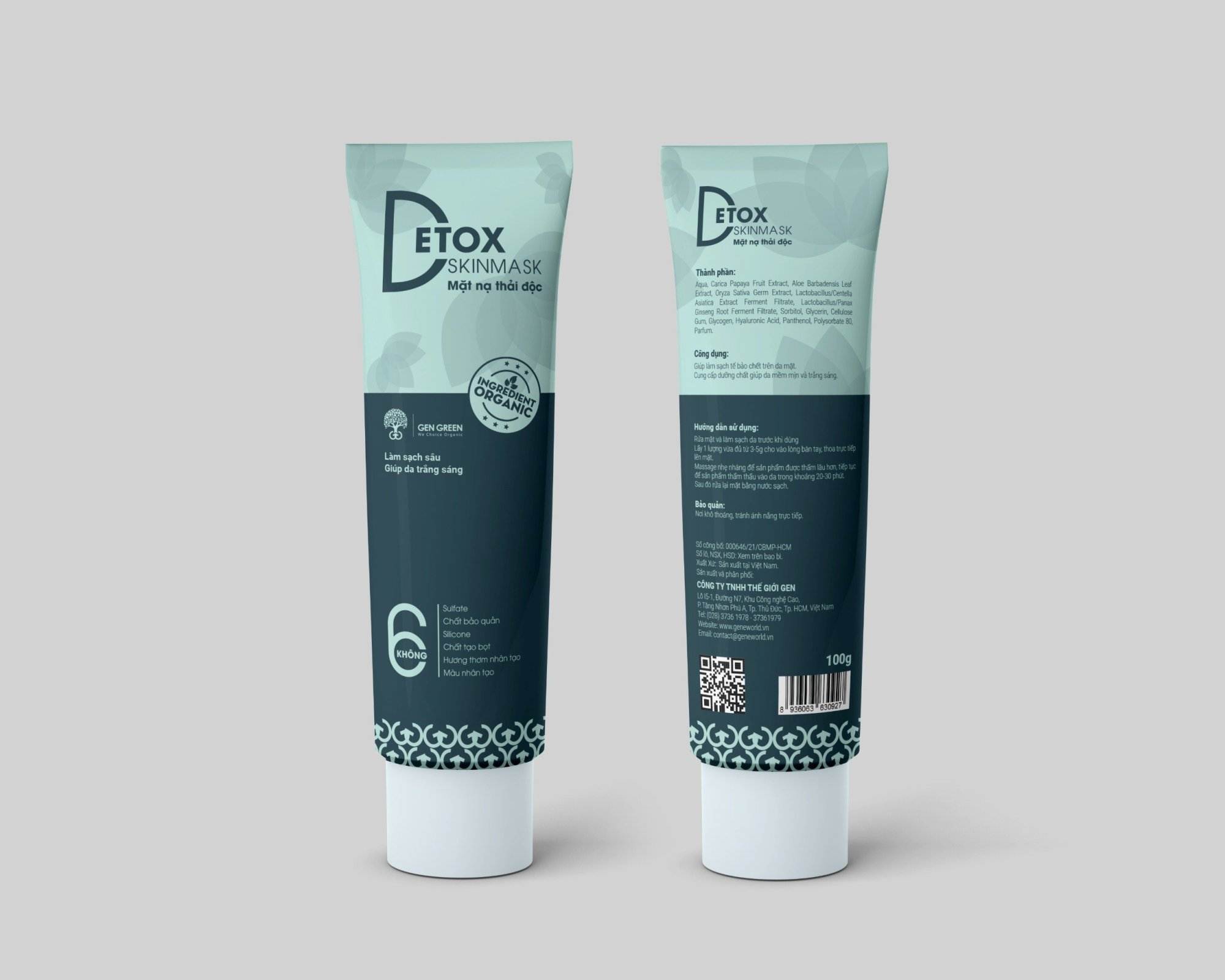 Thiết kế bao bì thương hiệu Gen Green