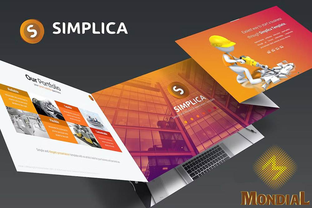Simplica – Mẫu powerpoint