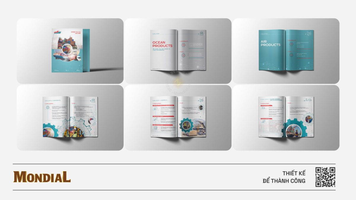 Dự án thiết kế profile công ty Global Ocean 