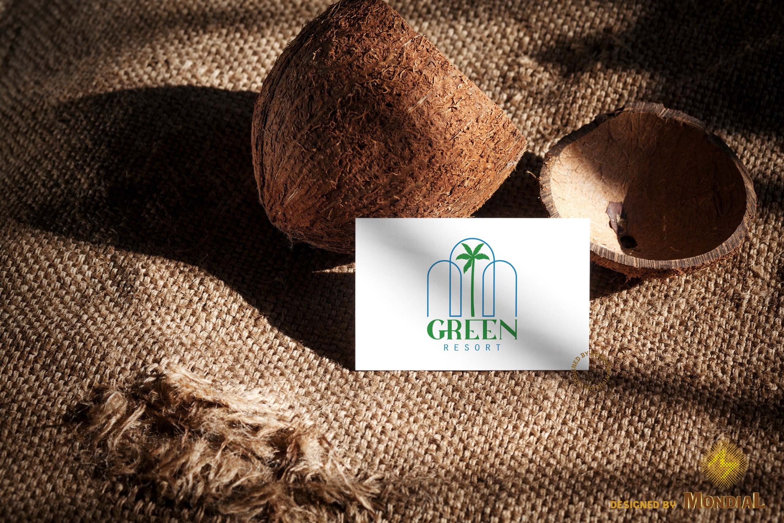 logo green resort