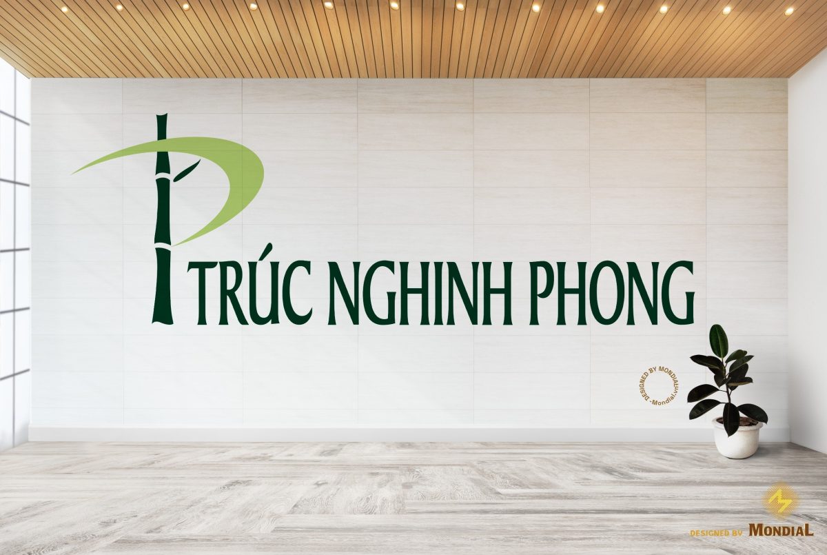 thiết kế logo trúc nghinh phong