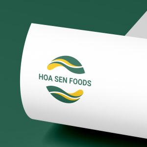 thiết kế logo Hoa Sen Foods 01 - marketing