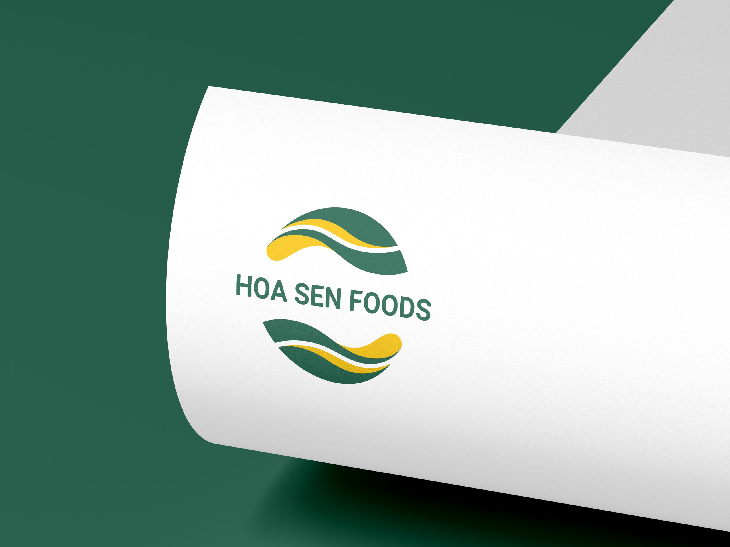thiết kế logo Hoa Sen Foods 01 - marketing