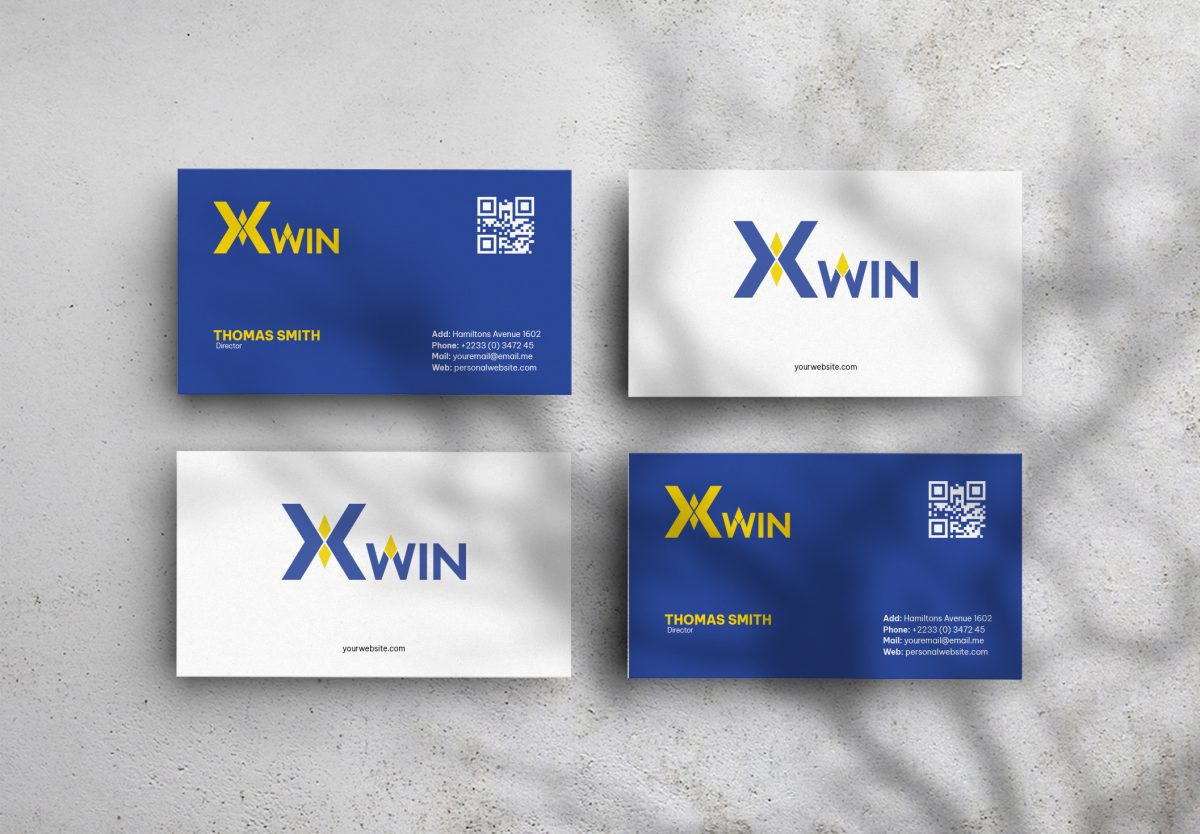 thiết kế logo xwin - b2b