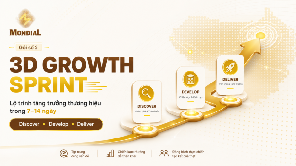 3D Growth Sprint MondiaL - tư vấn tăng trưởng thương hiệu cho doanh nghiệp SME