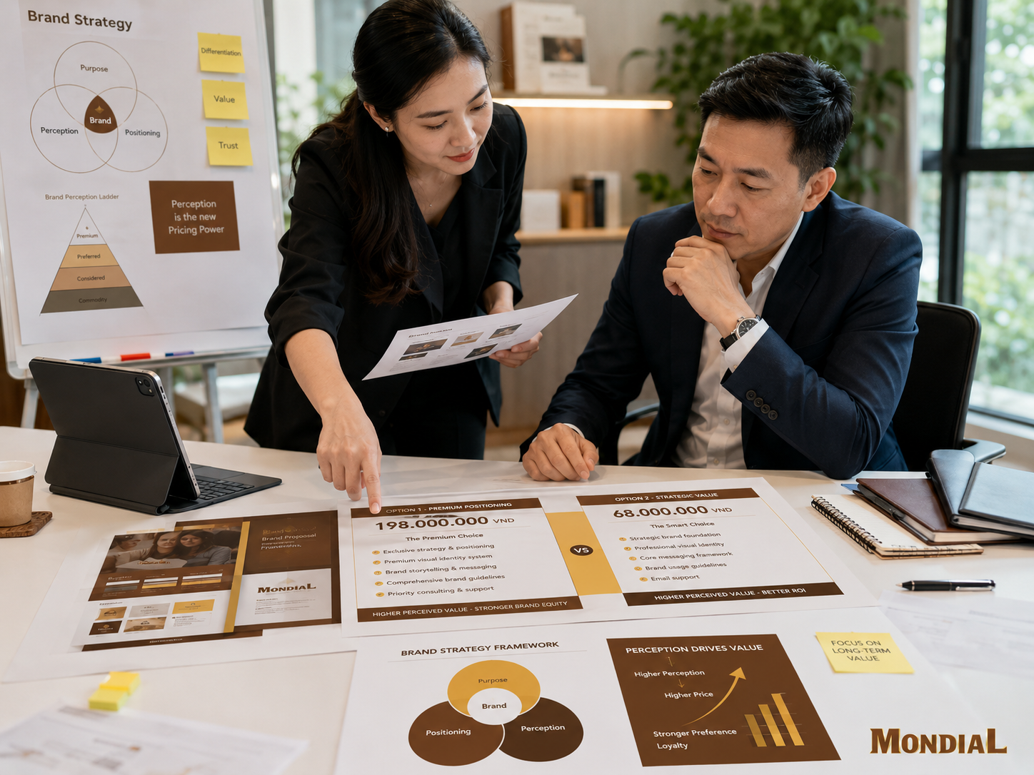 Nội dung chuyên môn đặt mỏ neo thương hiệu cho SME cùng MondiaL