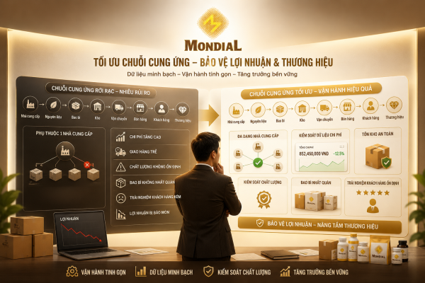 Bỏ qua tối ưu chuỗi cung ứng khiến SME mất lợi nhuận