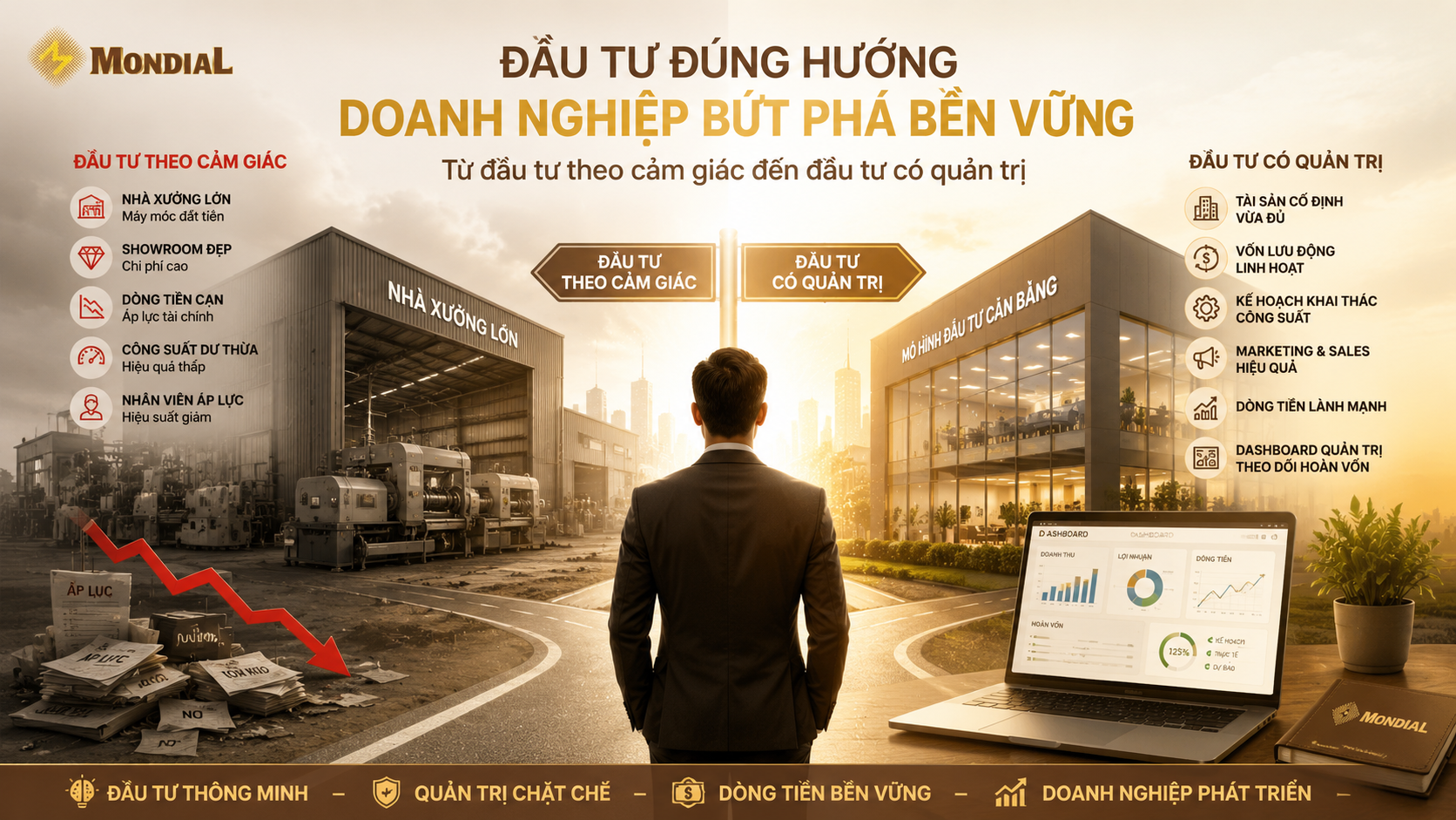 Đầu Tư Tài Sản Cố Định Quá Mức: Vì Sao SME Có Nhà Xưởng, Máy Móc Nhưng Vẫn Thiếu Tiền Vận Hành?