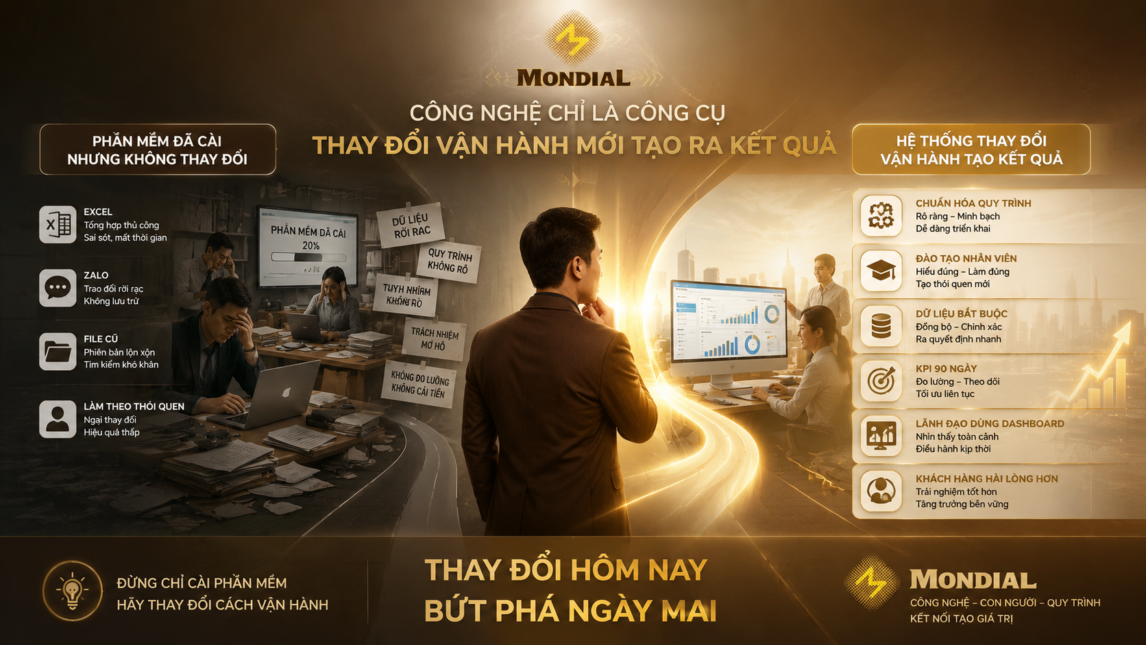 Không Chuẩn Bị Cho Sự Thay Đổi Khi Áp Dụng Công Nghệ: Vì Sao SME Cài Phần Mềm Mới Nhưng Nhân Viên Vẫn Làm Theo Cách Cũ?