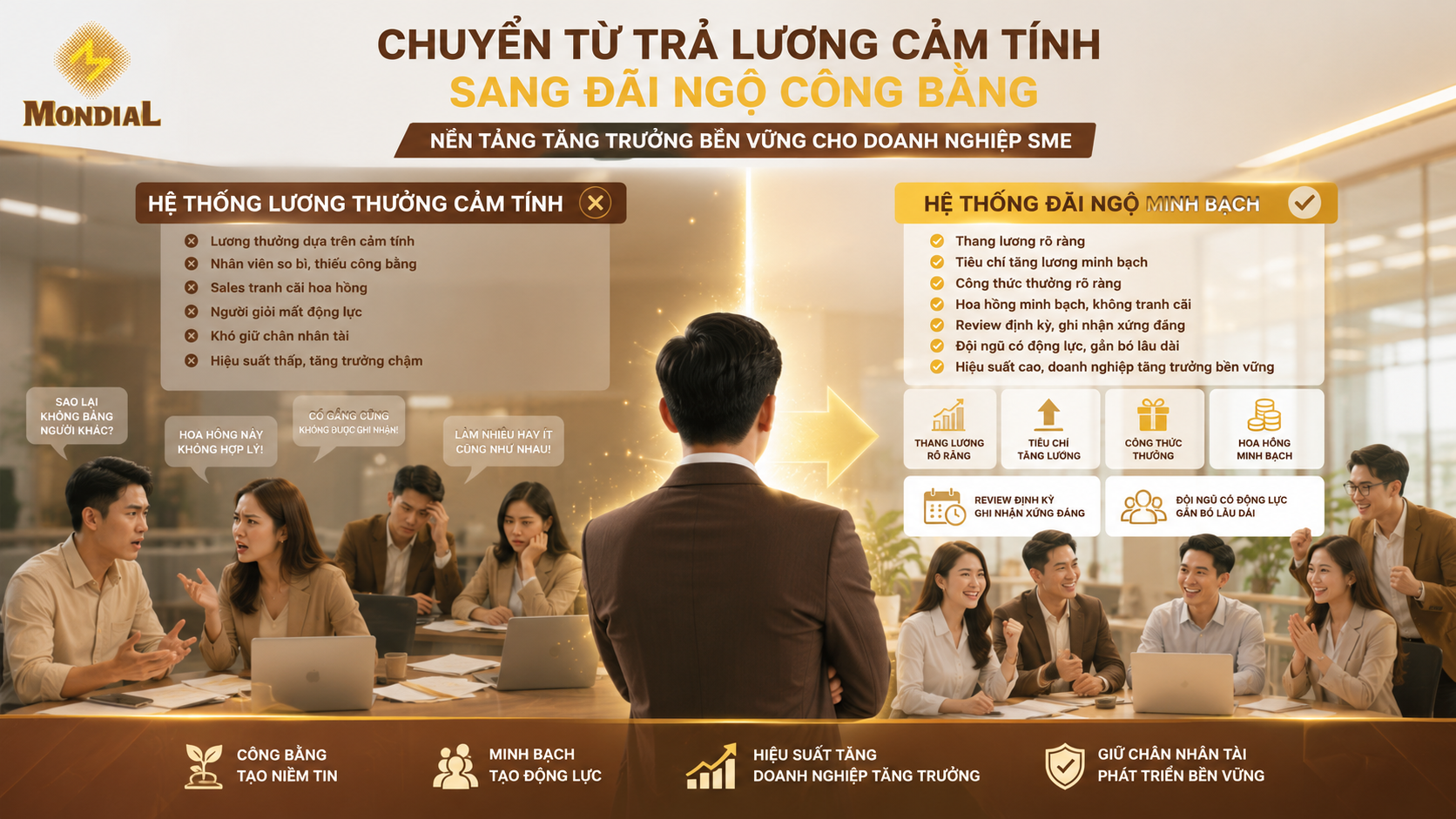 Hệ Thống Lương Thưởng Bất Cập: Vì Sao SME Càng Trả Theo Cảm Tính Càng Khó Giữ Người Giỏi?