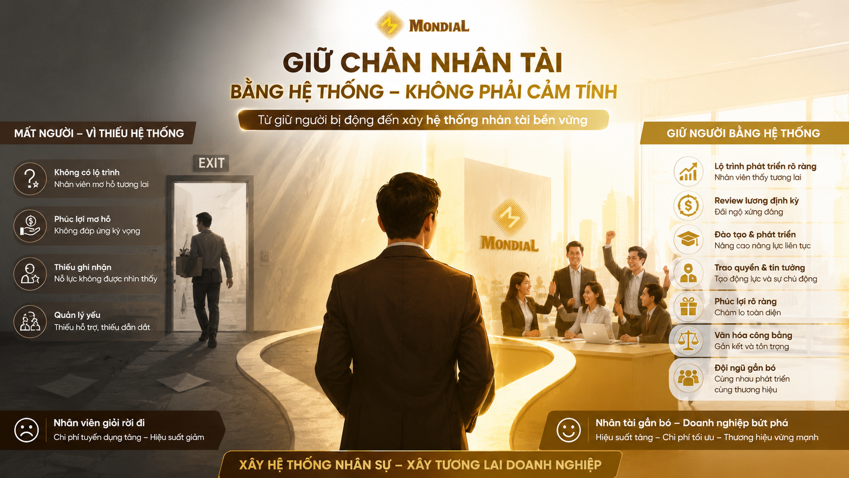 Không Có Chính Sách Giữ Chân Nhân Tài: Vì Sao SME Tuyển Được Người Giỏi Nhưng Không Giữ Được Lâu?