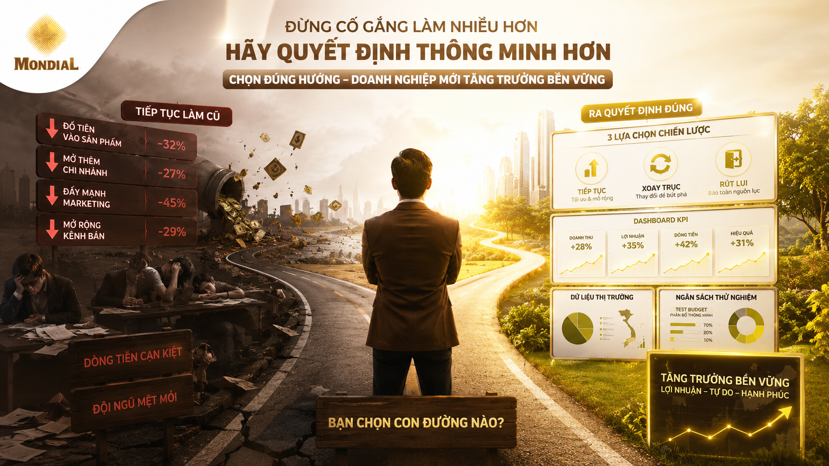 Không Có Chiến Lược Rút Lui Hoặc Xoay Trục: Vì Sao SME Tiếp Tục Đổ Tiền Vào Hướng Đi Sai?