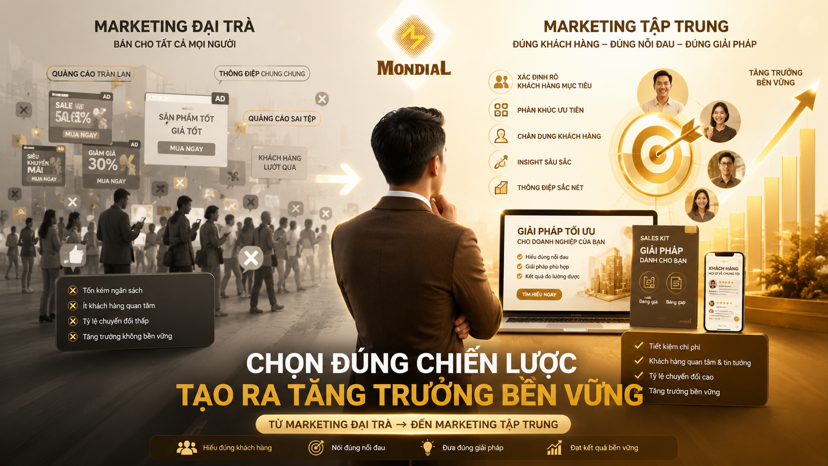 Không Xác Định Rõ Khách Hàng Mục Tiêu: Vì Sao SME Càng Marketing Càng Nói Chung Chung?