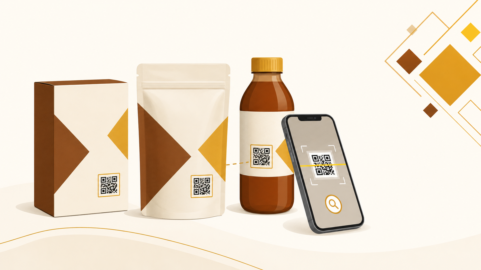 Mã QR truy xuất nguồn gốc trên bao bì ở vị trí dễ quét