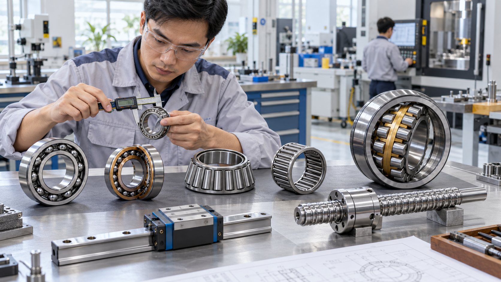 Nhà máy sản xuất và kiểm tra vòng bi công nghiệp tại Việt Nam