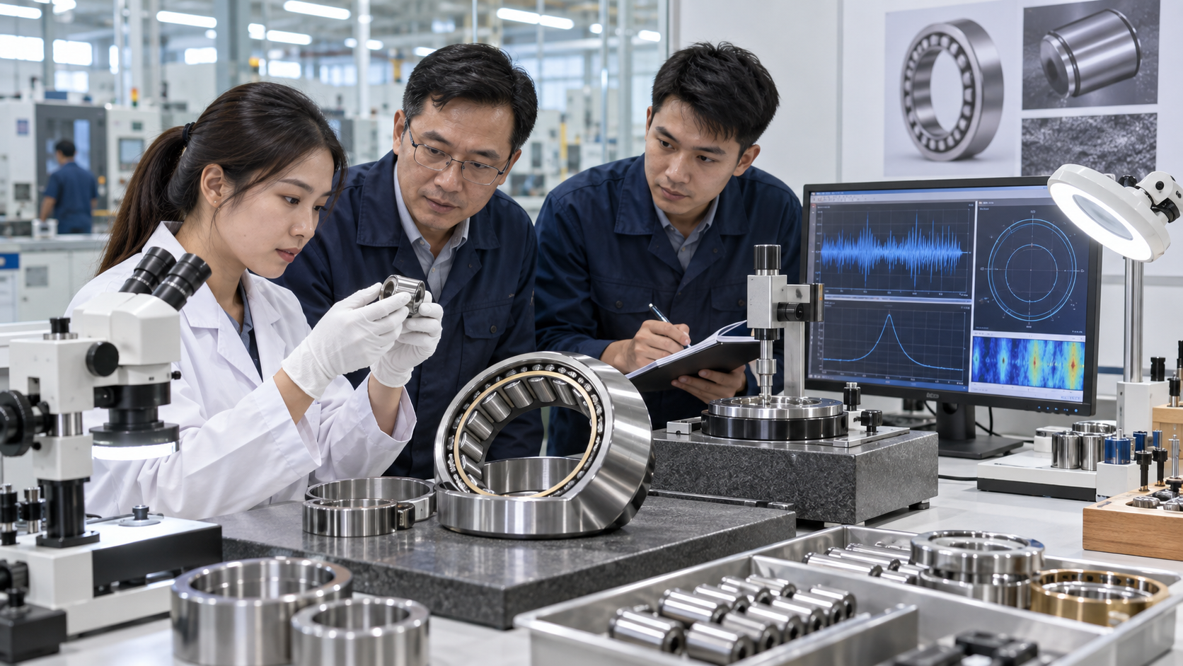 Các loại vòng bi công nghiệp và giải pháp chuyển động tuyến tính