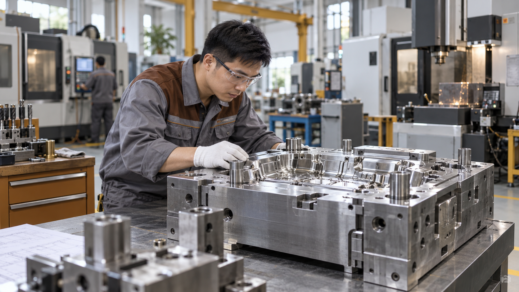Xưởng chế tạo khuôn mẫu chính xác hiện đại tại Việt Nam