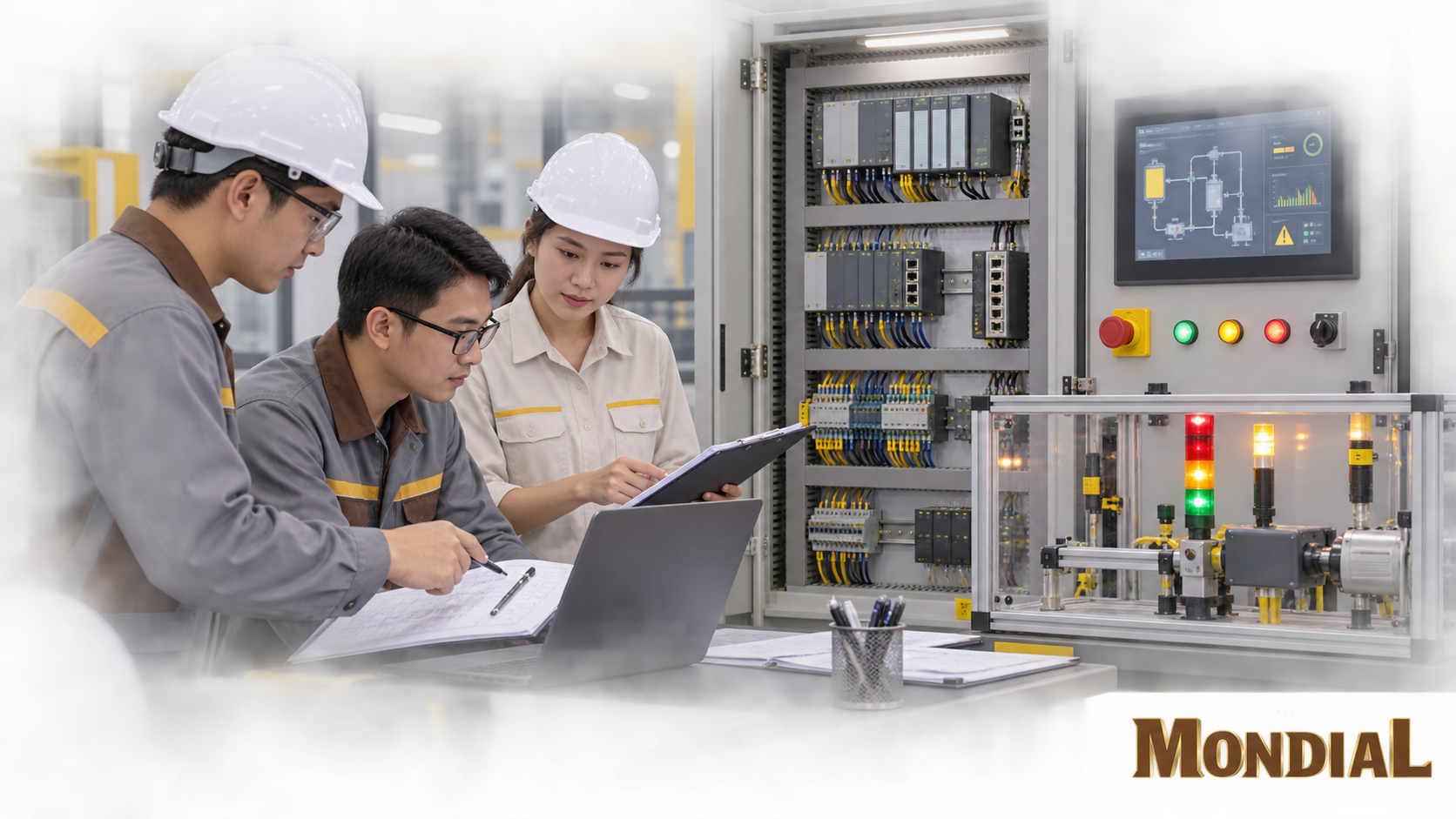 Đội kỹ thuật đánh giá năng lực nhà cung cấp PLC và HMI công nghiệp